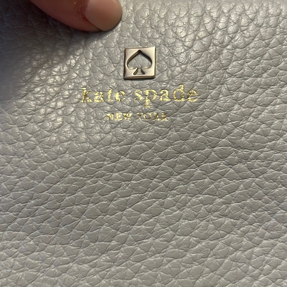 Kate, spade, two-tone gray Crossbody